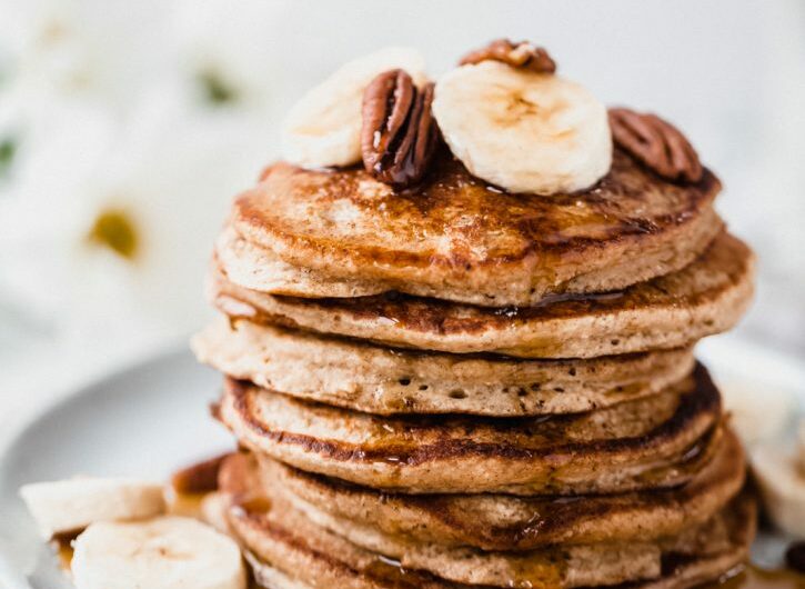 Banana Oat Pancakes Recipe
