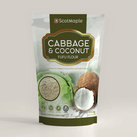 ScotMaple Cabbage & Coconut Fufu Flour