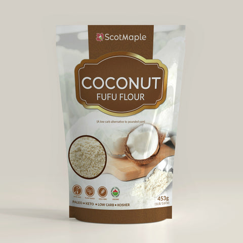 ScotMaple Coconut Fufu Flour